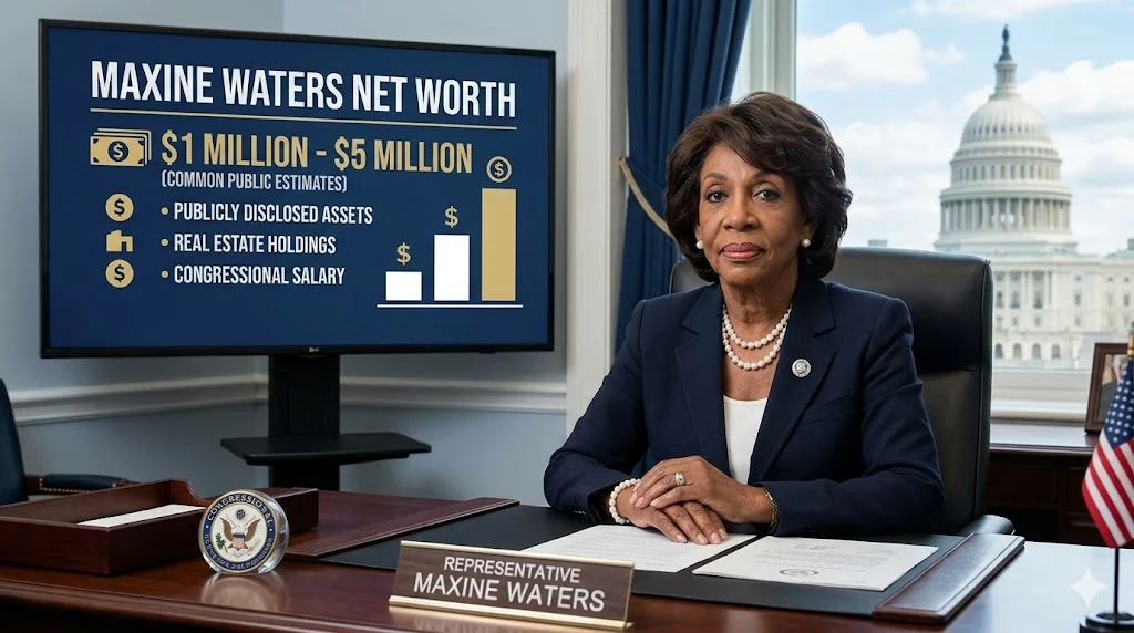 maxine waters net worth