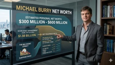 michael burry net worth