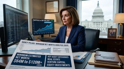 nancy pelosi net worth 2025