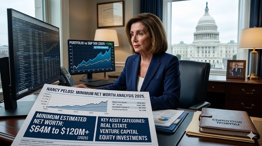 nancy pelosi net worth 2025