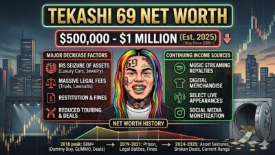 tekashi 69 net worth