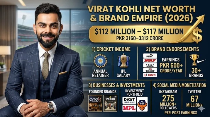 virat kohli net worth