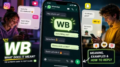 wb meaning text