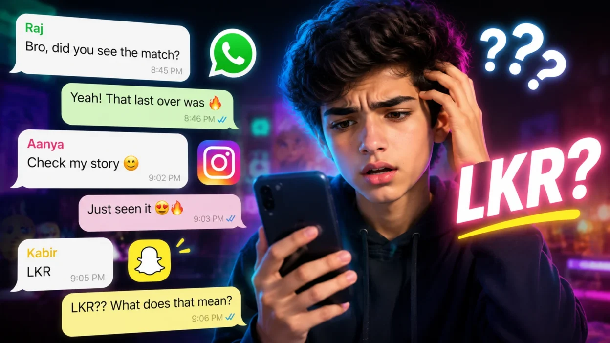 what does lkr mean in text