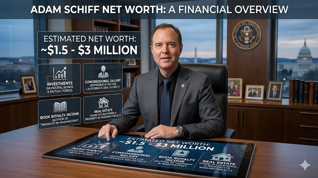 adam schiff net worth