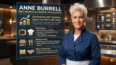 anne burrell net worth