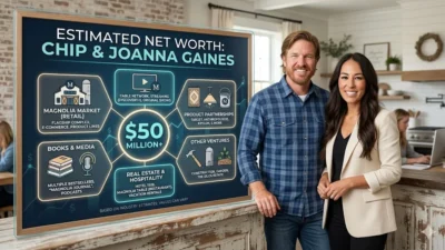 chip and joanna gaines net worth