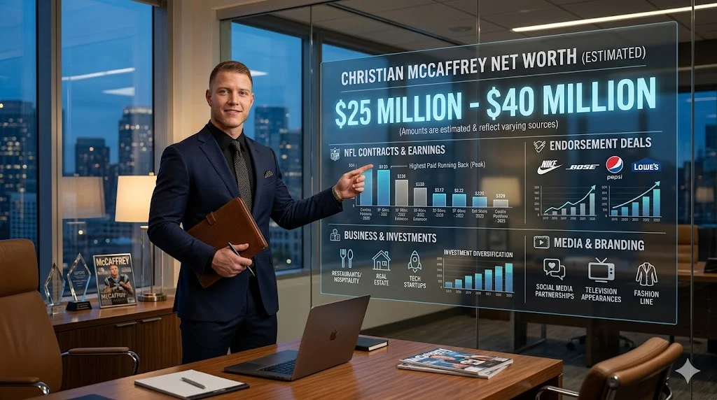 christian mccaffrey net worth