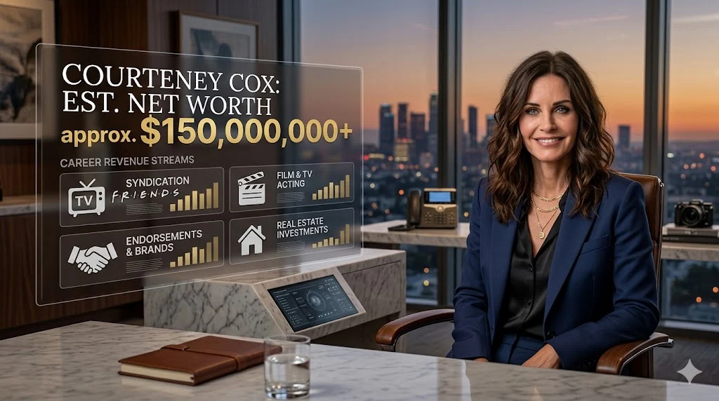 courteney cox net worth