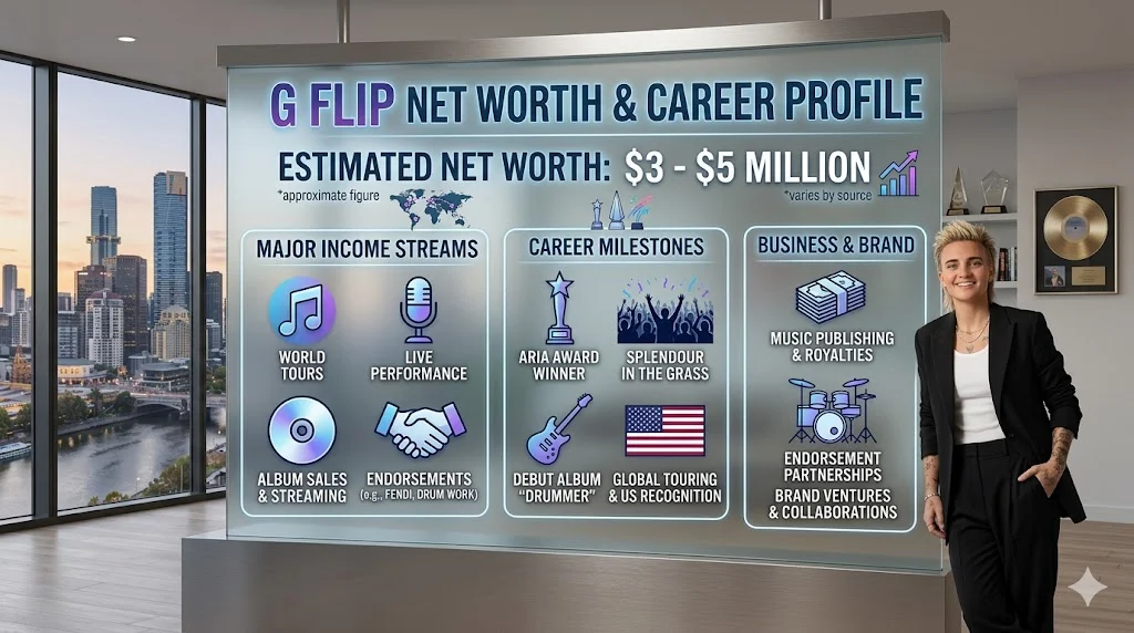 g flip net worth