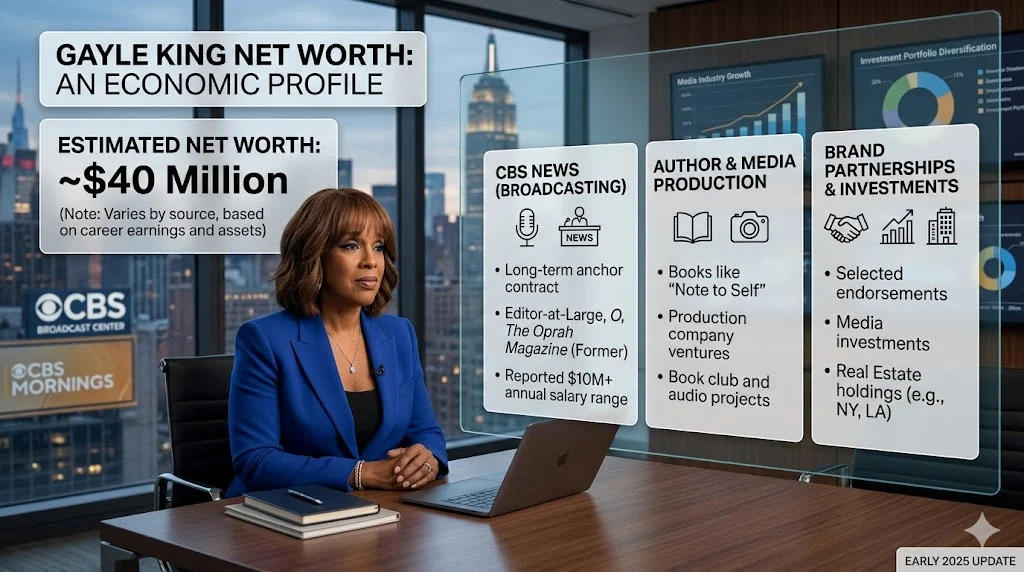 gayle king net worth