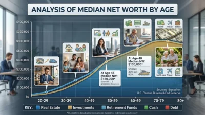 median net worth by age