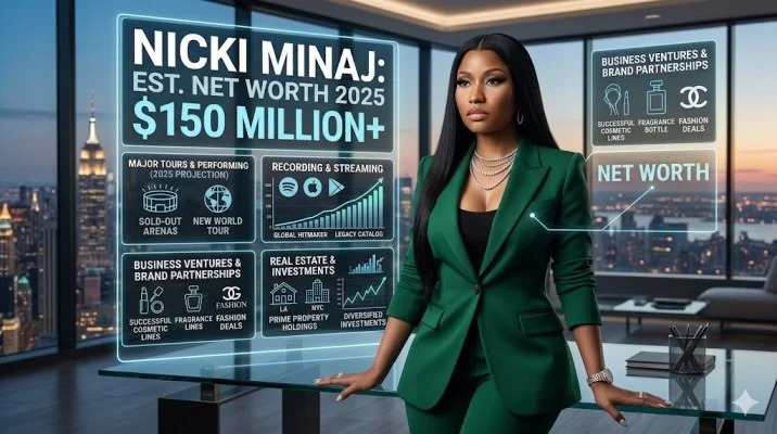 nicki minaj net worth 2025