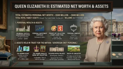 queen elizabeth net worth