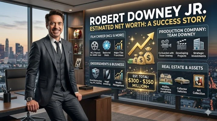 robert downey jr net worth