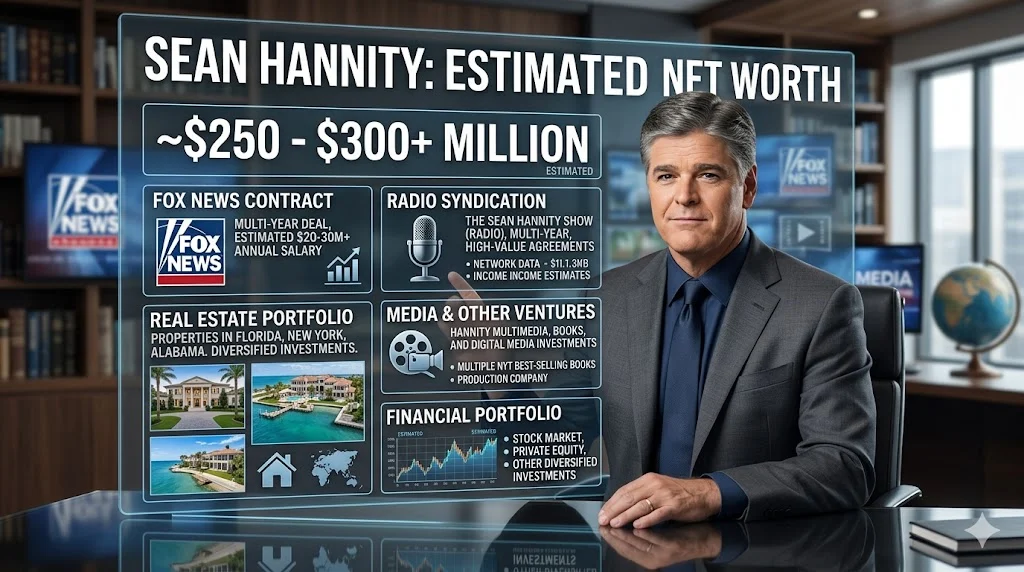 sean hannity net worth