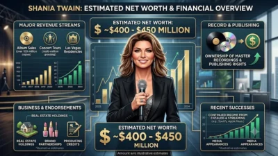 shania twain net worth